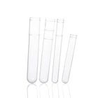 Laboratory Tube Plastic Test Tubes Laboratory Clear Plastic Blood Test Microbiological Lab Test Tube