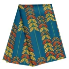 Wax Dresses Fabrics 100% Polyester African Printed Wax Dresses Fabrics For Sale