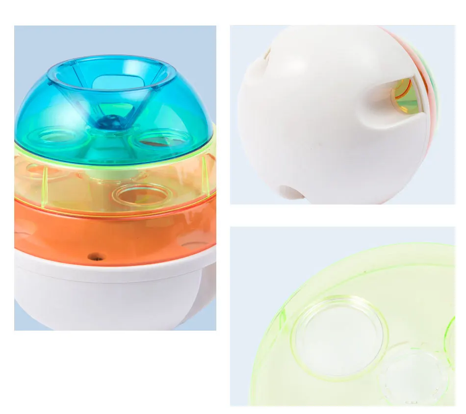 High Quality Tumbler Design Leaky Food Ball Pet Slow Food Bowl Interactive Dog Toy Pet Products manufacture