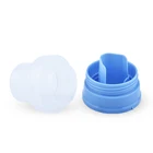 Cap Plastic Liquid Cleaning Laundry Detergent Cap 56mm Plastic Cap With Clear Lid