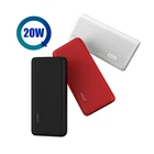 New 2021 High Capacity Ultra Slim Custom Logo New Portable Promotion Charger PD Fast Charging 20W 20000mah Power Bank