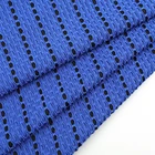 Yarn Dyed Spandex Fabric Special Design New Cystom Yarn Dyed Poly Spandex Knit Dobby Stripe Fabric For Dress