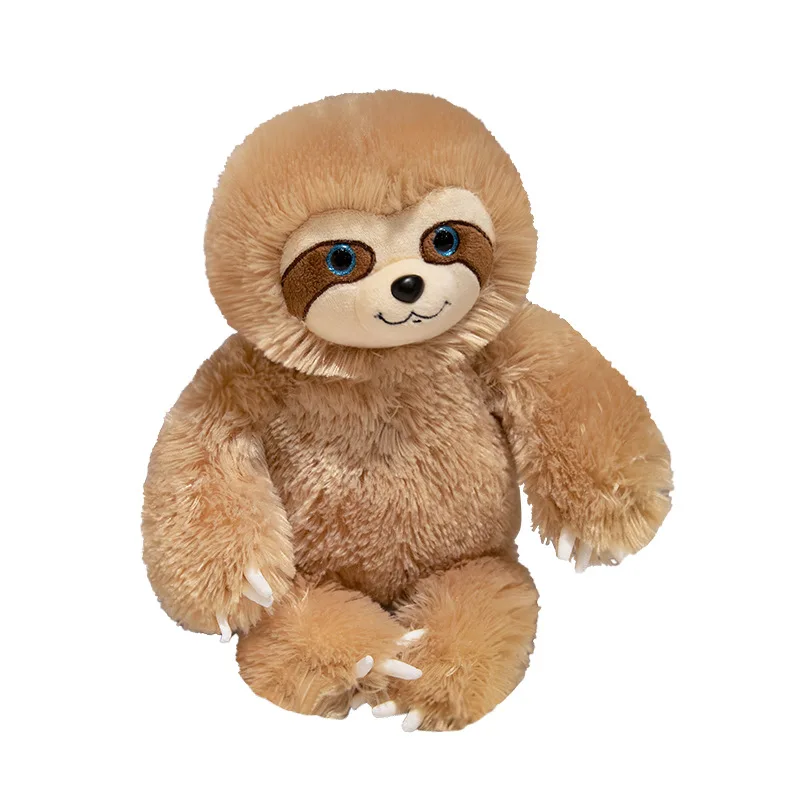 35cm Creative Kids Gift Baby Small Animal Sloth doll Baby Stuffed Animal Soft Plush Toy