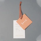 Clothing Labels Customized Logo Sport Clothing Garment Price Labels Hang Tags