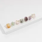 Stone Earrings European And American Summer New Natural Stone Earrings Amethyst Broken Stone Earrings Natural For Women