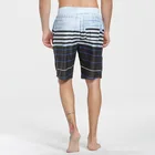 Wholesale Mens All Over Printed Woven Polyester Drawstring Graphic Casual Swim Beach Shorts Men