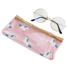 Pencil Bag Custom Unicarn Girls Small Cartoon Zipper Pencil Pouch Bag