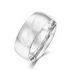 Stainless Steel Titanium Steel Ring Hiphop Ring Men And Women Hiphop Hop Personality Street Style Hook Ring