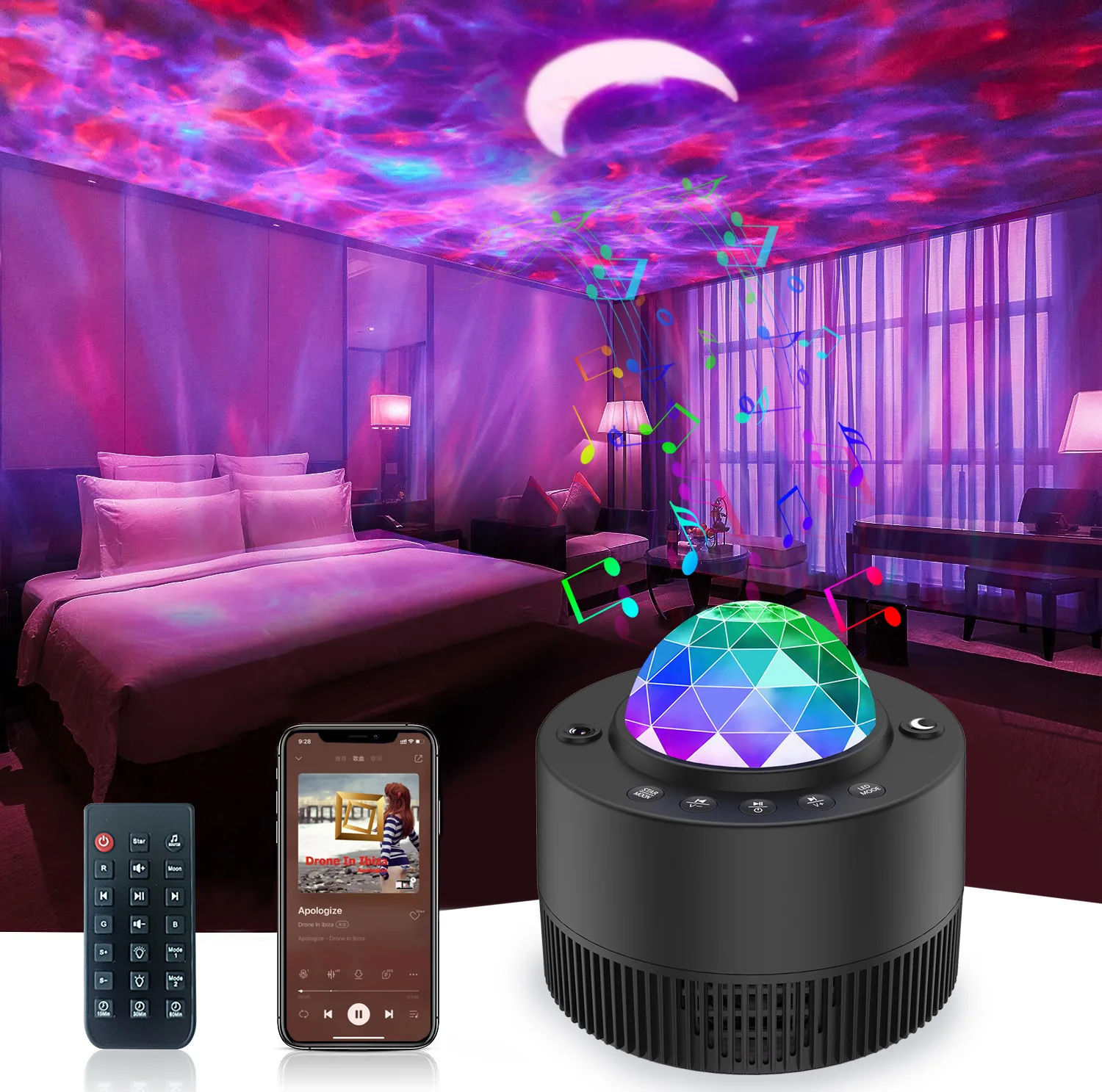 laser projector for bedroom