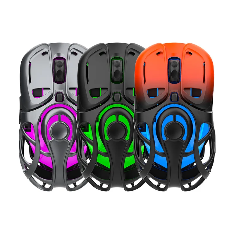 Souris gaming Razer Viper X10 sans fil 2,4 GHz, 6 boutons, design ajouré, capteur photoélectrique, légère (59 g).