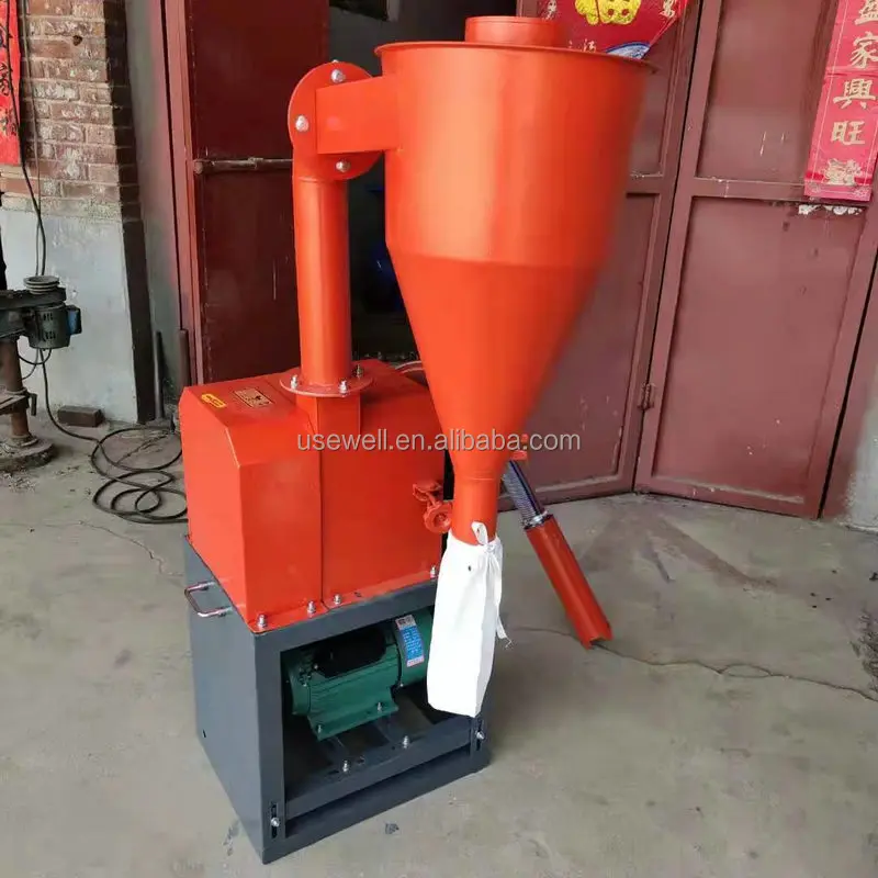 Mini Cassava Corn Flour Milling Machine Automatic Aata Chakki Corn