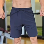 Custom Logo Mens Fitness Gym Running Shorts Brand Jogger Printing Workout Slim Men Sport Shorts Pants