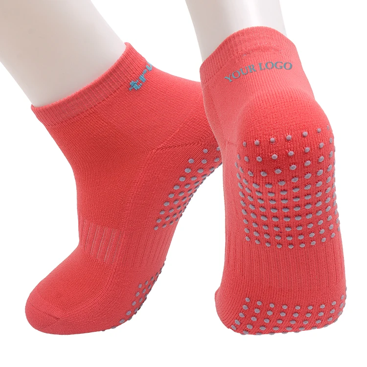 Oem Logo Non Slip Skid Socks For Women,Slipper Socks With Grippers For Hospital  Yoga Pilates - Buy Gripper Socks For Women,Rubber Socks,Trampoline Grip  Socks Product on Alibaba.com