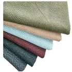 Men Coat New Arrival Herringbone Polyester Blended Knit Fabric For Winter Men Suit Coat Pants Brushed Knitted For Coat