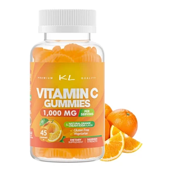 OEM ODM Vitamins Soft Candy Immune Booster Zinc Food Supply Supplement Vitamin C Gummies
