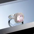 Bands Band Women Ring New Design Wedding Bands Keepsnake Silicone Wedding Band Women Rings Pink Zicron Rings