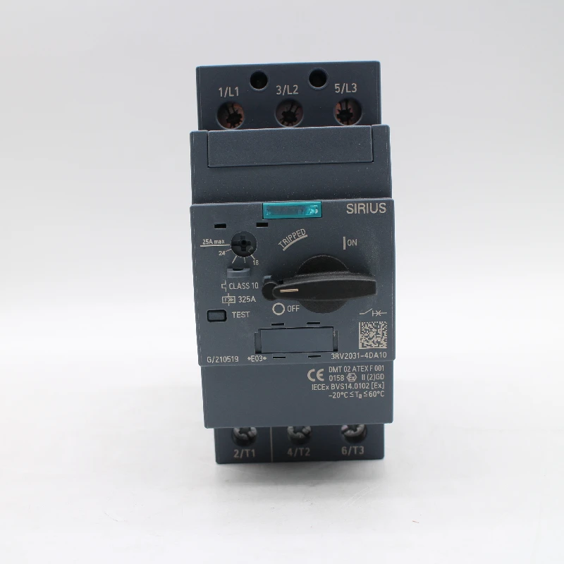 SIEMENS Low pressure auxiliary Power contactor Circuit breaker 3RV20314DA10 3RV2031-4DA10