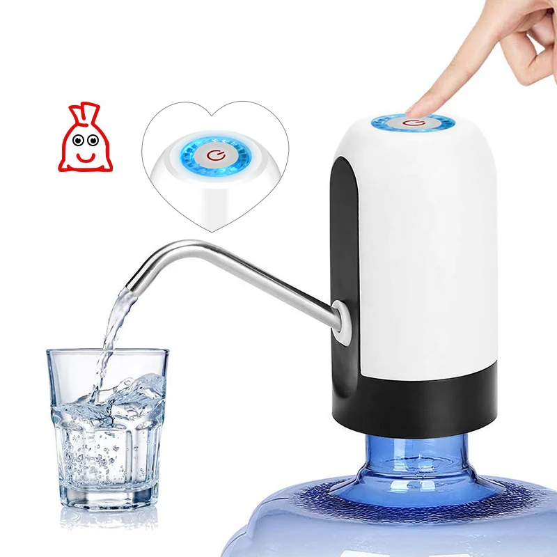 cheap small portable usb rechargeable electric Automatic pump water dispenser