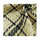 Fabric Polyester Tweed Fabric Wholesale Beautiful Fabric Fancy And Luxury Polyester Tweed Fabric Woven Fabric For Dresses