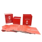 Card Playing Customized Game Card Manufacturer Paper Box Packing And Paper Material Playing Card
