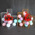 White Flower Decoration Wedding Party And Wedding Supplies White Flower Stand Metal