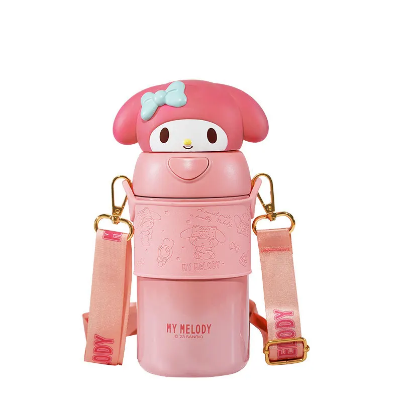 MB3 New 560ml Cute Sanrio Thermos Water Bottles Winter Durable Insulation Water Cups High Quality Portable Kids Water Cup