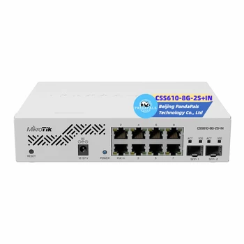 Original New Mikrotik CSS610-8G-2S+IN network switch 8 port gigabit sfp 10g rj45 css610 8g 2s in