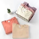 Long Sleeve Men Long Slevee High Quality 100%Cotton Custom Logo Long Sleeve Neutral Women Men Sweatershirt