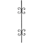 Forged Steel Iron Forged Stair Iron Baluster Forged Steel Stair Handrail Poles Stair Baluster Forged Iron Pillars
