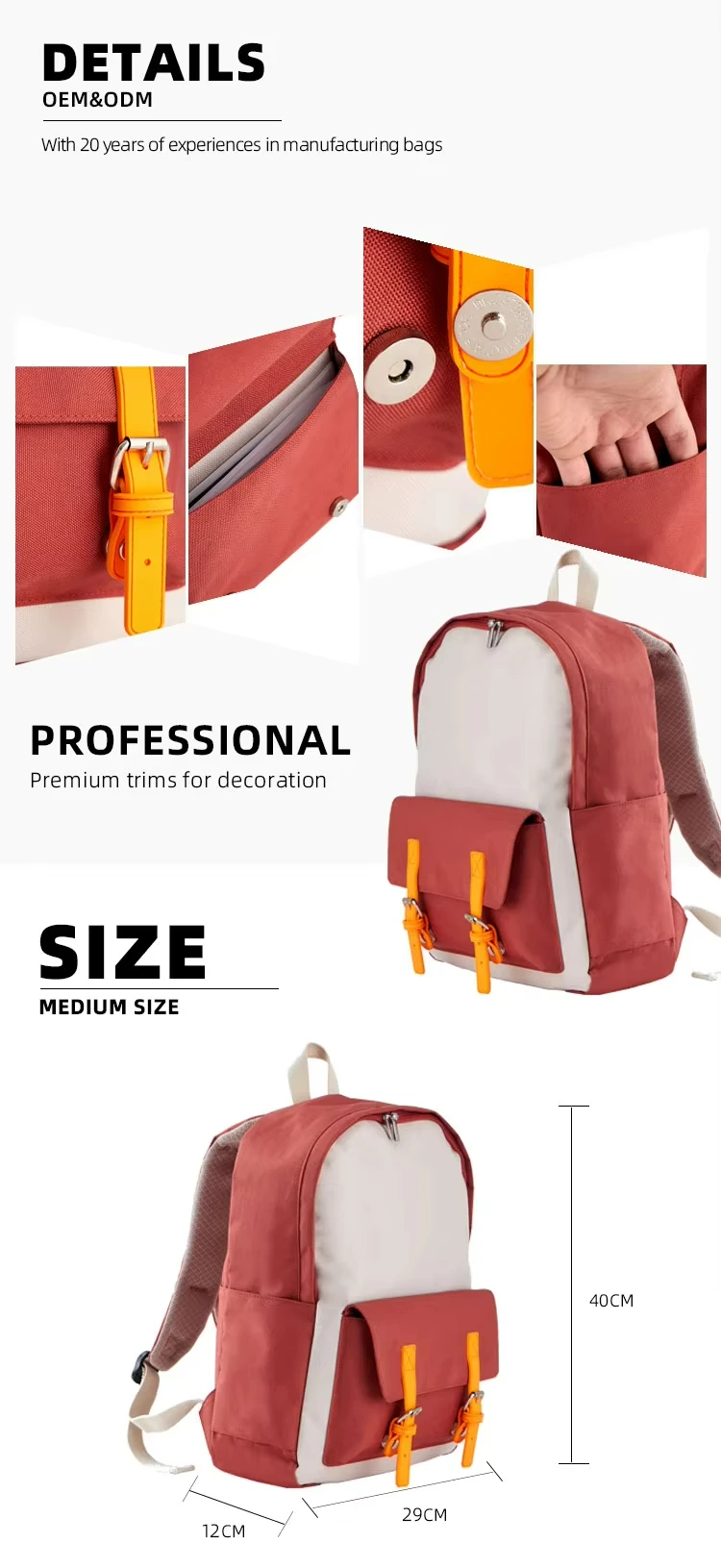 Rept Recycled Material Kids Schoolbag Waterproof Anti-theft Outdoor Shoulder Backpack Children Book Bag