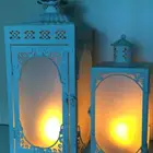Lantern Battery 2021 Newest Style Metal Lantern With Battery Box On The Bottom