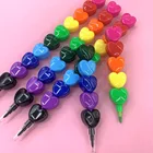 Multi Colors Animal Pencil Plastic Bullet Push Pencil Wholesale Bullet Pencil