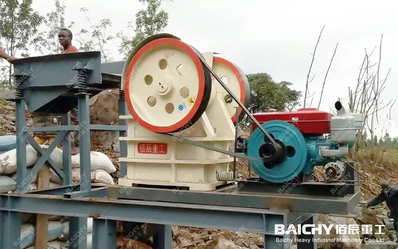 250x400 Jaw Crusher Small Capacity 5-20tph Gold Ore Crusher Jaw Crusher For Sale 