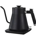 LED Indicator Stainless Steel Shell Dry Burning Protection Electric Kettle
