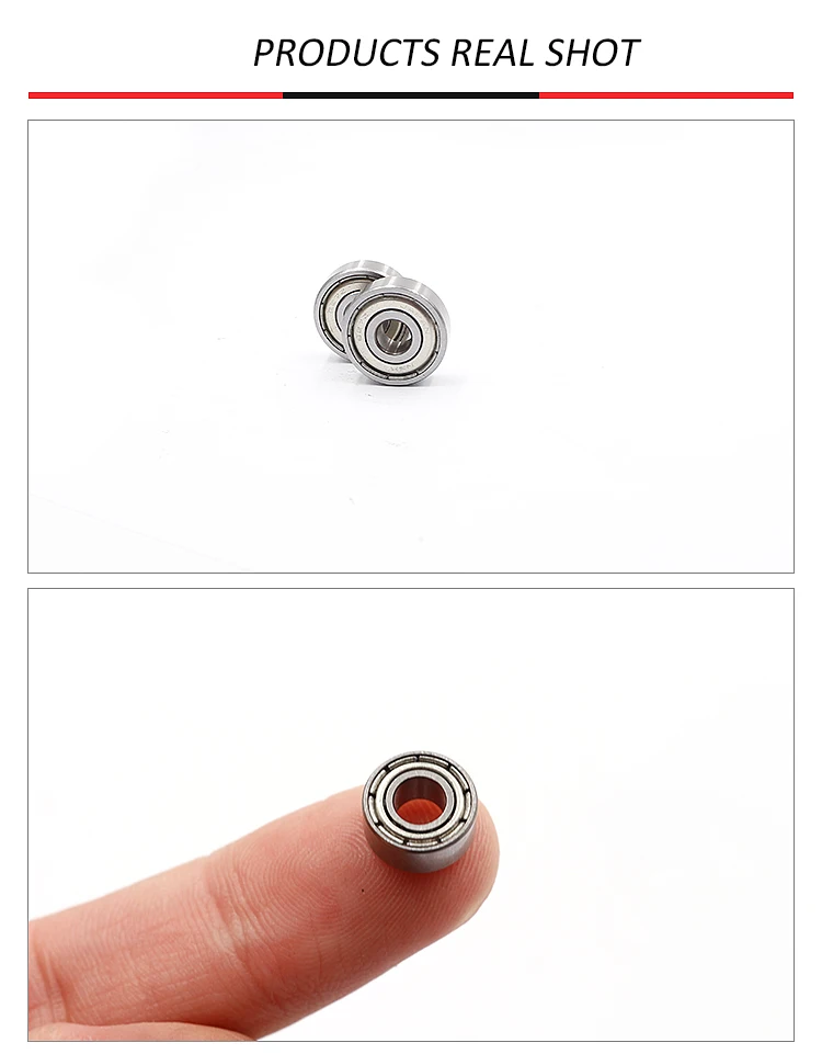 Stainless Steel Miniature Ball Bearing Smr106 2rs Zz Open Deep Groove