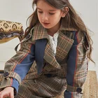 Coat Kids Coats Medium-length Girls Long Coat Girl Kids Autum Coats For Girls
