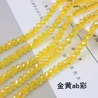 Glass Glass Beads High Quality Crystal Beads Faceted Glass Rondelle Loose Beads For Jewelry Making Glass Beads Crystal