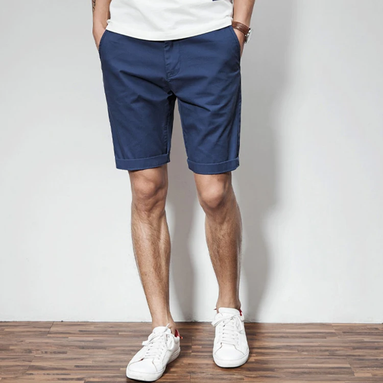 Blue KTZ Cotton Shorts & Bermuda Shorts in Dark Blue Mens Clothing Shorts Bermuda shorts for Men 