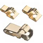 Spring Led Spring Clip Manufacturers Custom Brass Spring Clip Types For LED Lamps