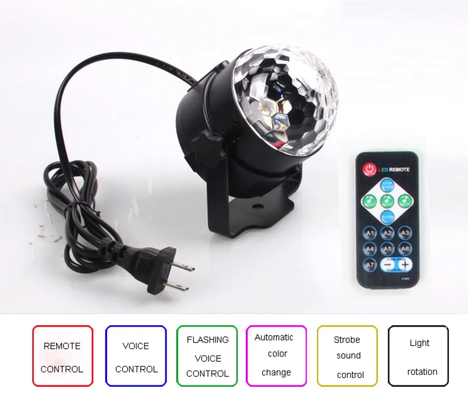 Wholesale Cheap Price Led Disco Ball Home Party Disco Light Disco