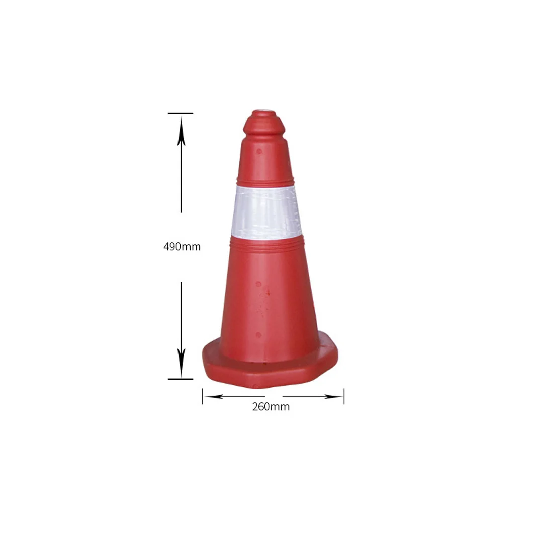 Customized Cheap PE Lifting Ring Sign Barrel Anti-Collision Advertising Reflective Road Cone