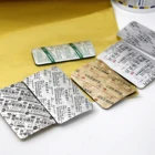 Foil Ptp Foil Plastic Sheet PVC PVDC Heat Seal Packaging Foil PTP Aluminum Roll Pharmaceutical Coated Hard