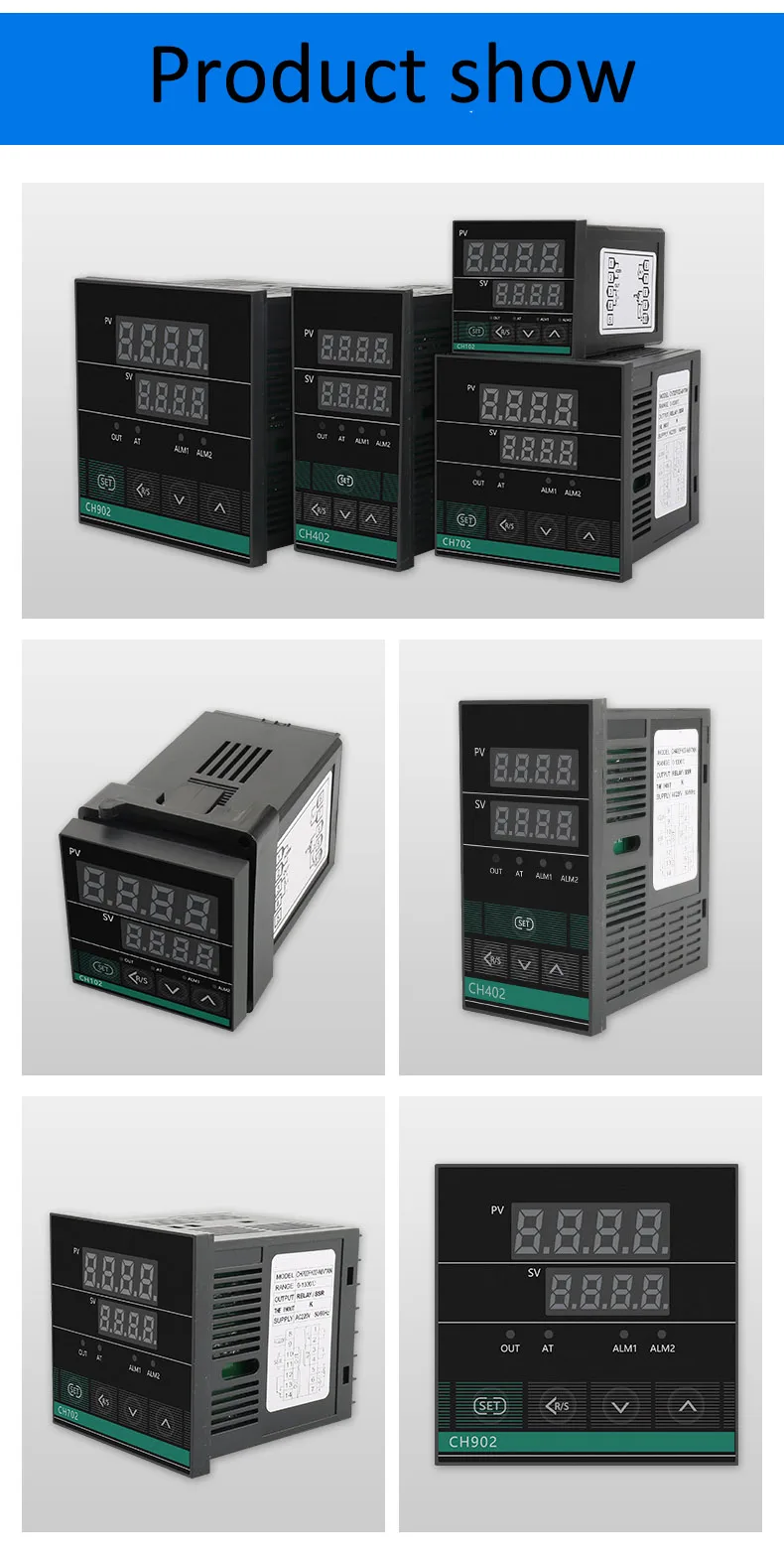 RKC digital PID temperature controller thermostat CH102,pid controller