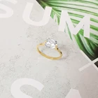 14k Gold Ring 14k Real Gold Gorgeous Fancy Cushion Cut Moissanite Ring 14K Solid Gold Wedding Ring Women Fine Jewelry