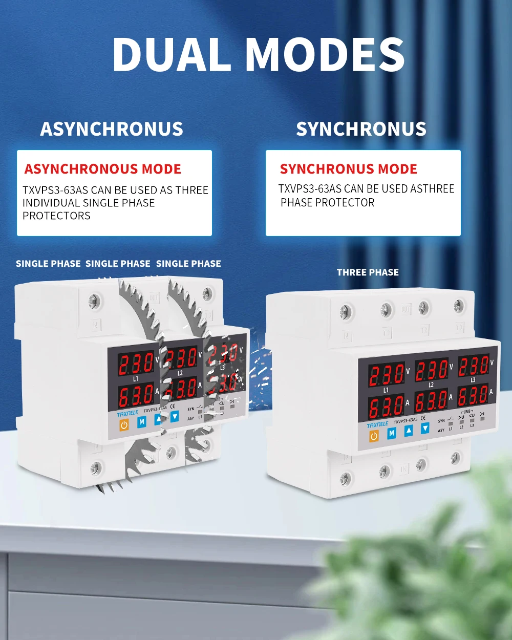 Phase Syn Async Synchronous Asynchronous Voltmeter Adjustable Over