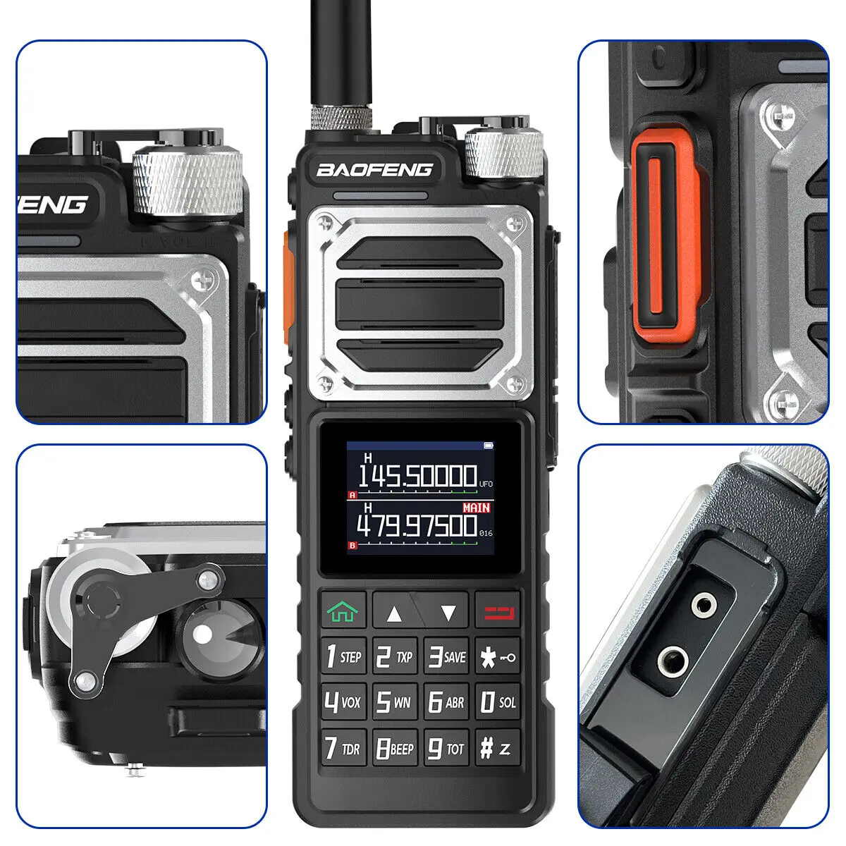 UV-25Professional Max Baofenguv25Tactical Intercom50Kilometers220-260MHZ FM High CapacityUV-25LVery High Frequency UHF Two-Way RadioBF-X5 AR-152