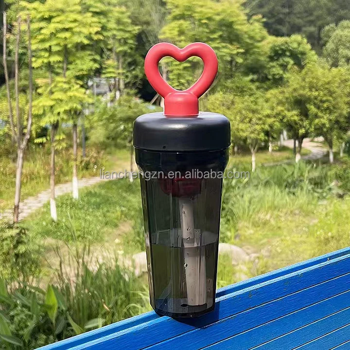 600Ml Summer Plastic Water Bottle With Straw For Hiking Sports 25 600Ml Wholesale Promotional Portable Summer Students Plastic Mineral Water Bottle With Straw For Hiking Sports