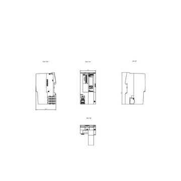 Siemens ET200SP IO Modules 6ES7155-6AU01-0BN0  Remote IO Module PLC Expansion Module IM 155-6PN Interface Module