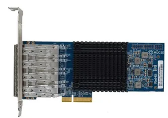 HZ1N400F4 Gigabit PCIe Network Card with Four-Optical Ports and 4 * SFP for High-Speed Server Applications