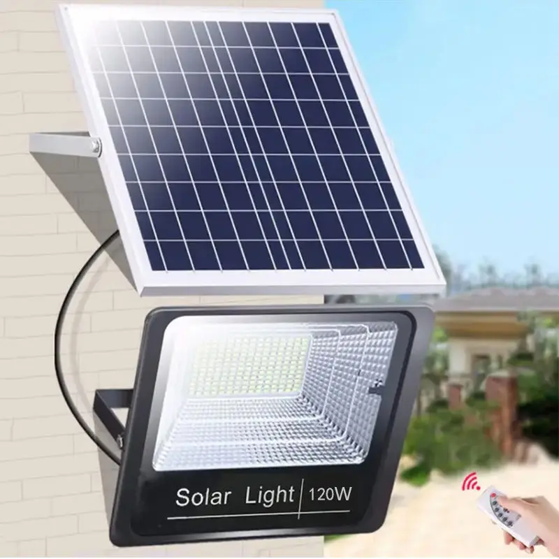 landscape flood light solar